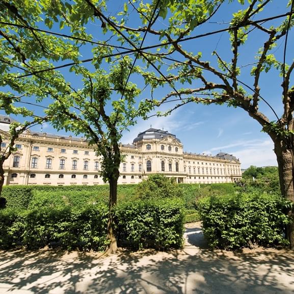 Würzburg Würzburger Residenz und Hopfgarten