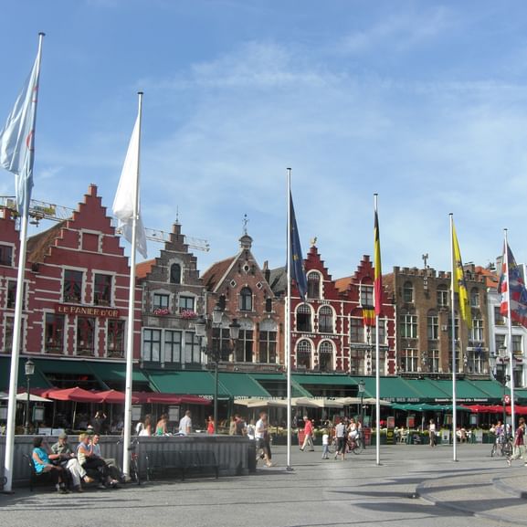 Market place Bruges
